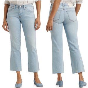 Lucky Brand Daisy Mid Rise Ava Crop Mini Boot Pants